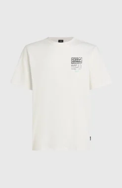 HommesT-shirt Retro Graphic| Blanc