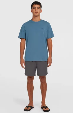 HommesT-shirt Small Logo| Bleu