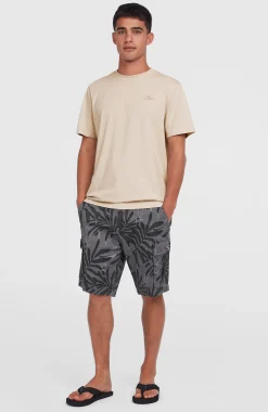HommesT-shirt Small Logo| Beige