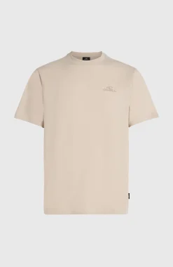 HommesT-shirt Small Logo| Beige