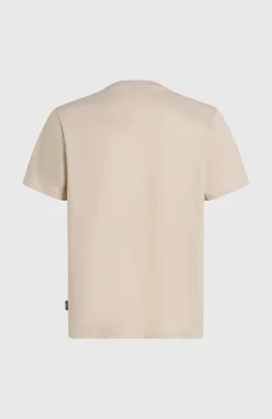 HommesT-shirt Small Logo| Beige