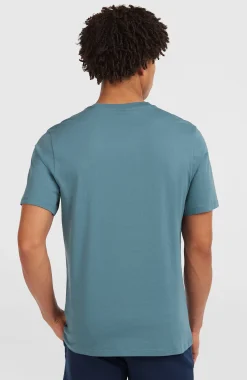 HommesT-shirt Small Logo| Bleu