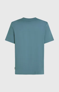 HommesT-shirt Small Logo| Bleu