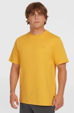 HommesT-shirt Small Logo| Jaune