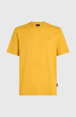 HommesT-shirt Small Logo| Jaune