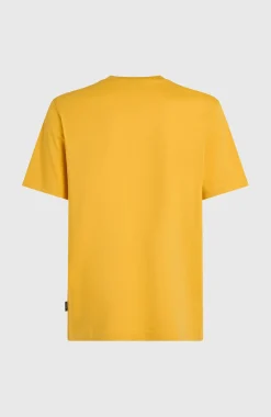 HommesT-shirt Small Logo| Jaune
