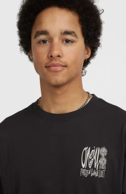 HommesT-shirt Surf Heroes Graphic| Noire