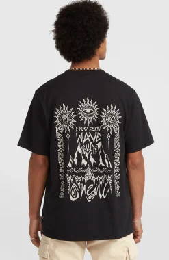 HommesT-shirt Surf Heroes Graphic| Noire