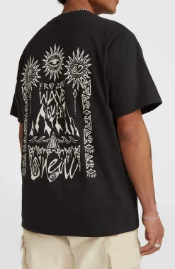 HommesT-shirt Surf Heroes Graphic| Noire