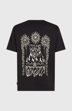 HommesT-shirt Surf Heroes Graphic| Noire