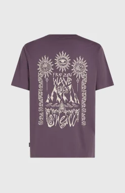 HommesT-shirt Surf Heroes Graphic| Violet