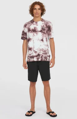 HommesT-shirt Tie Dye Graphic| Violet