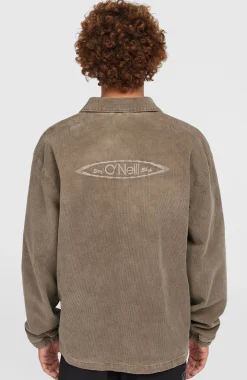 HommesVeste Cord Coach| Brun