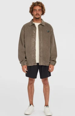 HommesVeste Cord Coach| Brun