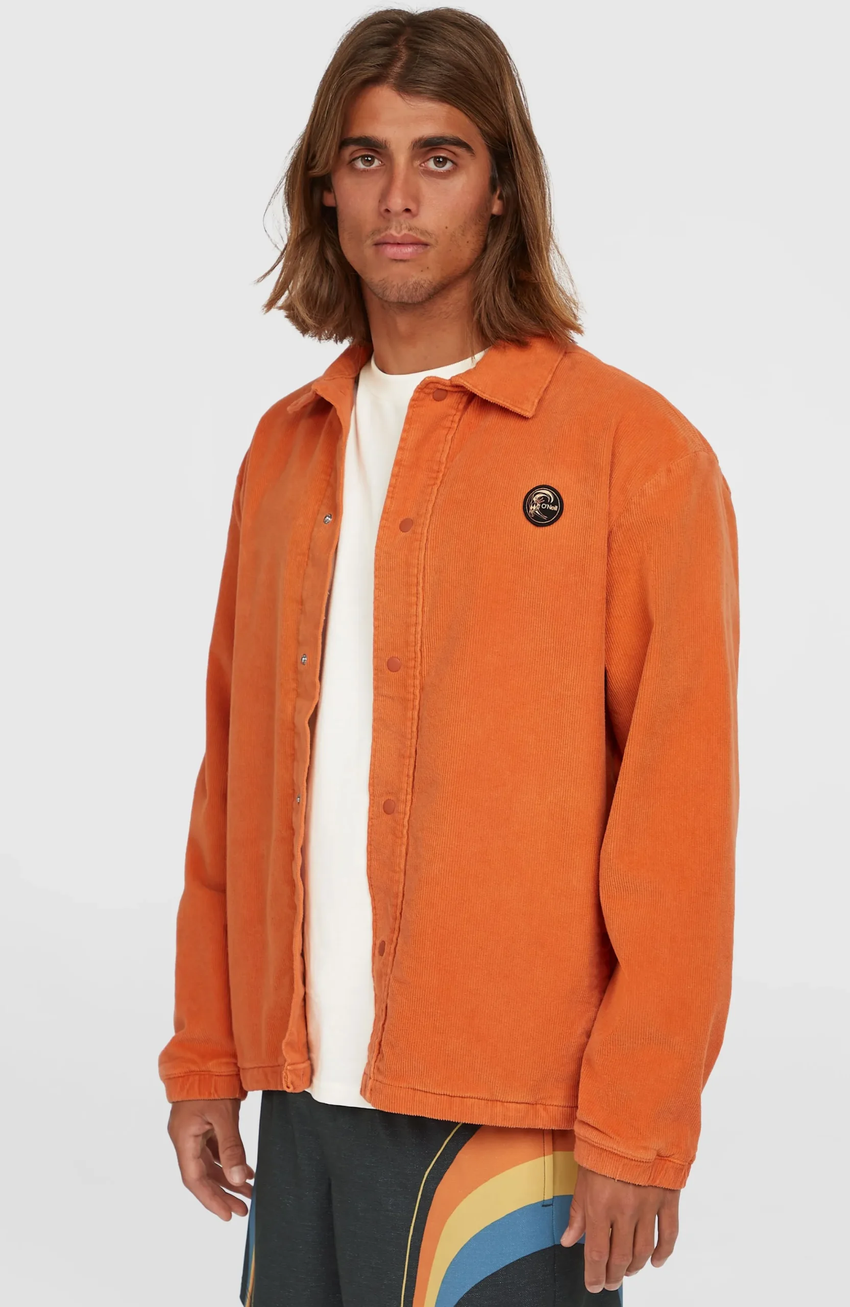 HommesVeste Cord Coach| Orange