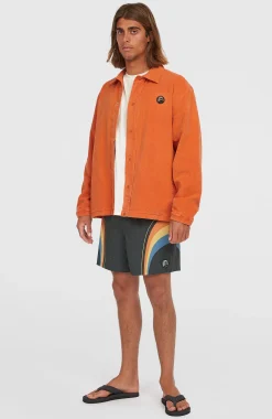 HommesVeste Cord Coach| Orange