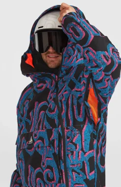 HommesVeste de ski asymétrique FWC'Play| Rose