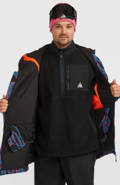 HommesVeste de ski asymétrique FWC'Play| Rose
