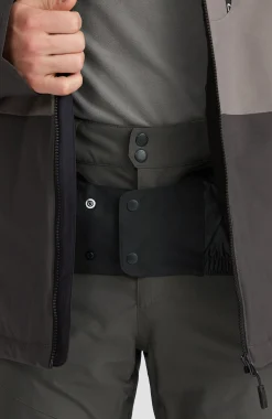 HommesVeste de ski Carbonite| Noir Mix