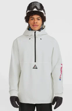 HommesVeste de ski et snowboard FWC'Play Park Anorak| Blanc