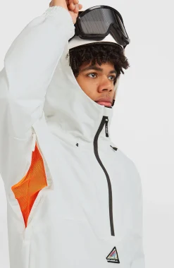HommesVeste de ski et snowboard FWC'Play Park Anorak| Blanc