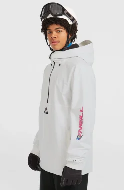 HommesVeste de ski et snowboard FWC'Play Park Anorak| Blanc