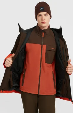 HommesVeste de ski FWC'Cruz Triple| Marron Mix