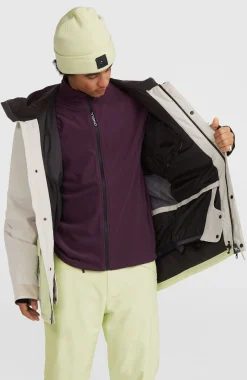 HommesVeste de ski Utility Pro Hybrid| Beige Mix
