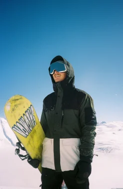 HommesVeste de ski Utility Pro Hybrid| Vert Mix
