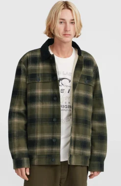 HommesVeste doublée en polaire| Vert