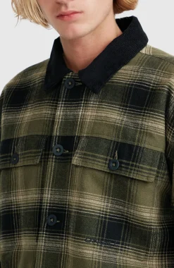 HommesVeste doublée en polaire| Vert