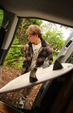 HommesVeste doublée en polaire| Gris