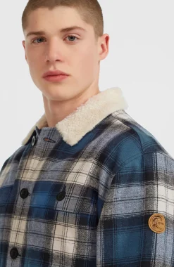 HommesVeste O'Riginals doublée en polaire| Bleu