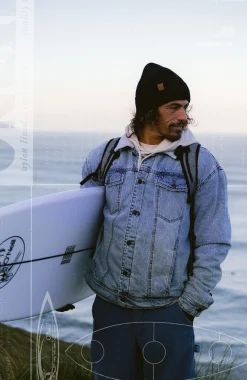 HommesVeste O'Riginals en jean| Bleu