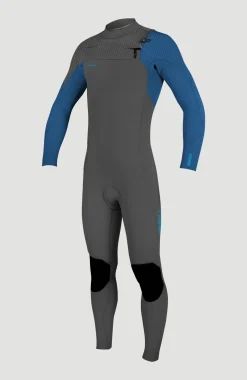 Hyperfreak Plus 3/2mm Chest Zip Full Wetsuit| Bleu