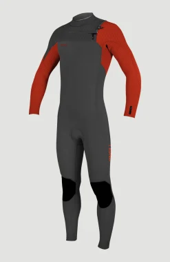Hyperfreak Plus 4/3mm Chest Zip Full Wetsuit| Rouge