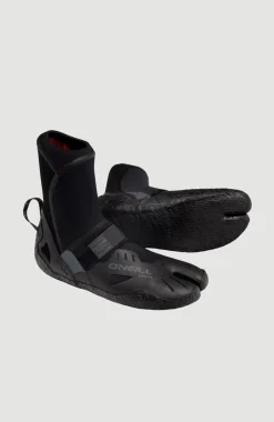 Psycho Tech 5mm+ Split Toe Boot| Noire