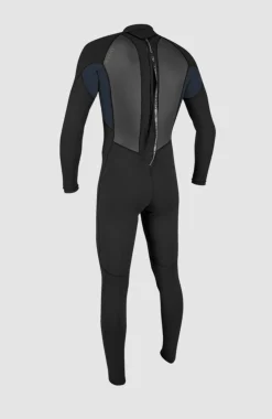 Reactor-2 3/2 Back Zip Full Wetsuit| Noire